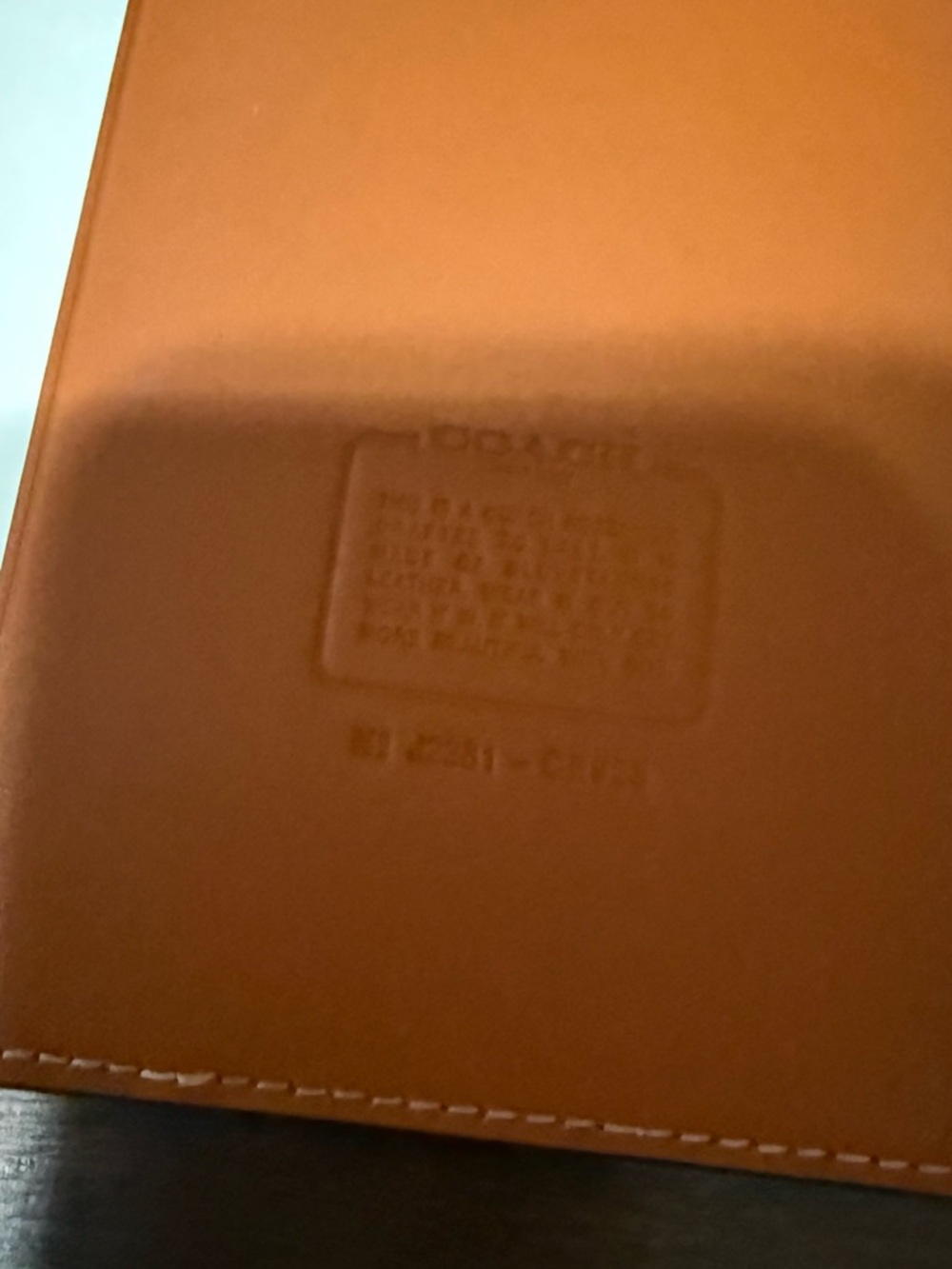 Coach Rexy Tan Leather Planner Pad Folio and spiral with T Rex - Picture 8 of 8